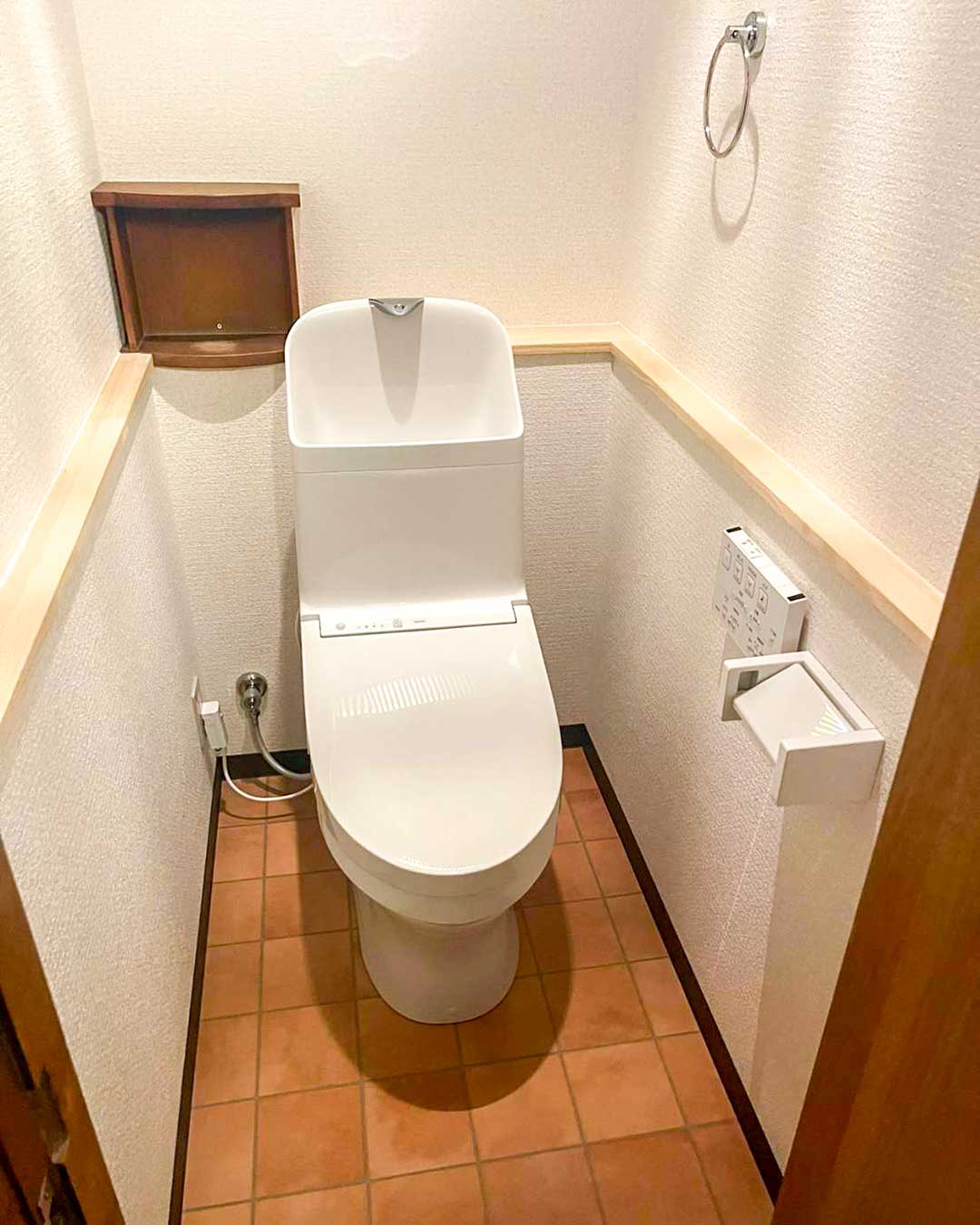 トイレのリフォーム事例（施工後）